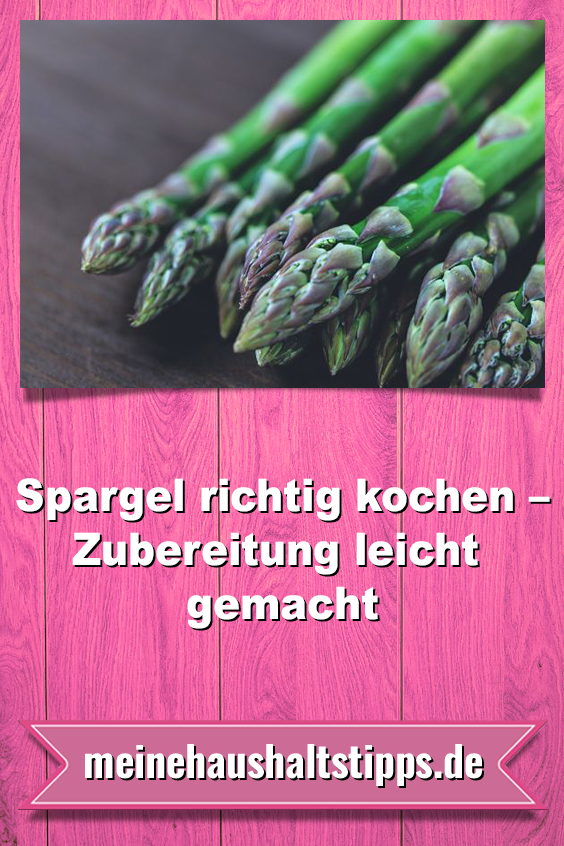 Spargel richtig kochen – Zubereitung leicht gemacht