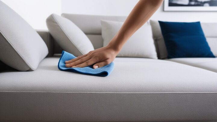 Sofa reinigen: Tipps und Anleitungen für ein sauberes Zuhause